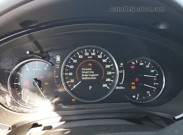 JM3TCBDY0P0650643 2023 MAZDA CX-9 Серый Вид щитка приборов
