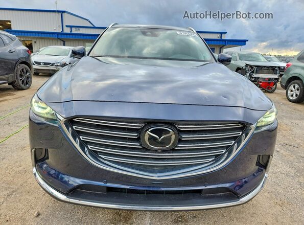 JM3TCBDY1K0333916 2019 MAZDA CX-9 Синий Вид спереди