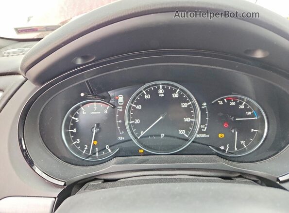 JM3TCBDY1P0632586 2023 MAZDA CX-9 Red Vista del cuadro de instrumentos