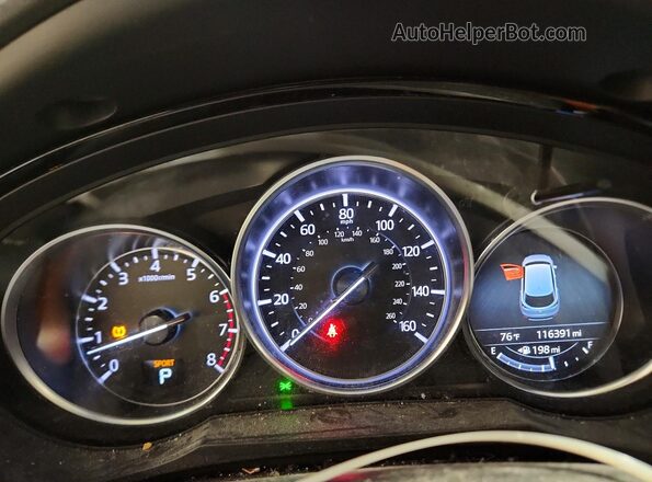 JM3TCBDY2H0130218 2017 MAZDA CX-9 Угольный Вид щитка приборов