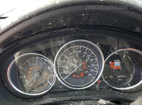 JM3TCBDY3G0120179 2016 MAZDA CX-9 Gray Widok zestawu wskaźników