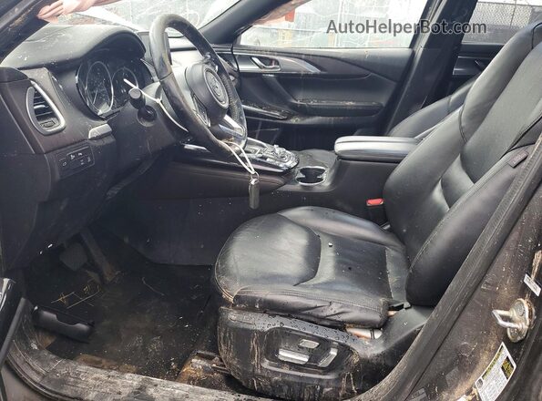 JM3TCBDY3G0120179 2016 MAZDA CX-9 Gray Widok wnętrza z przodu