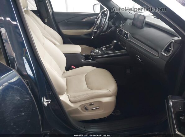 JM3TCBDY3L0400632 2020 MAZDA CX-9 Синий Вид салона спереди