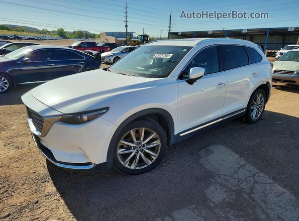 JM3TCBDY4G0122104 2016 MAZDA CX-9 White წინა მარცხენა ხედი სამი მეოთხედიდან