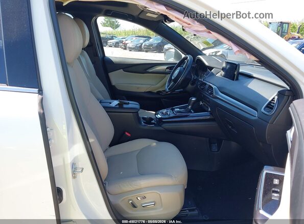 JM3TCBDY4K0322019 2019 MAZDA CX-9 White Widok wnętrza z przodu