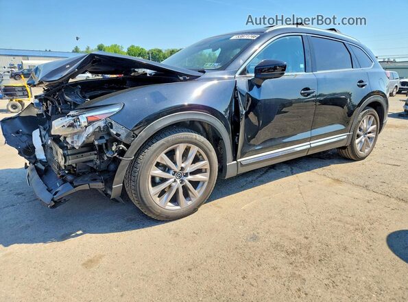 JM3TCBDY6L0418414 2020 MAZDA CX-9 Черный Передняя левая четверть
