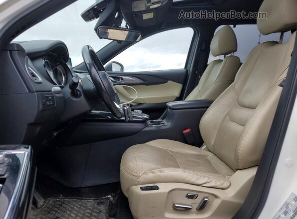 JM3TCBDY7J0215500 2018 MAZDA CX-9 Белый Вид салона спереди