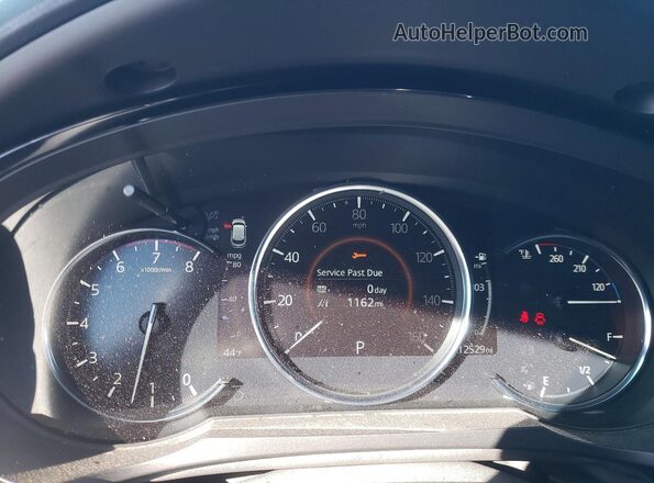 JM3TCBDY7P0633970 2023 MAZDA CX-9 Blue Instrument cluster view