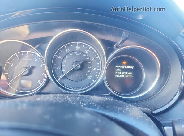 JM3TCBDY8J0223282 2018 MAZDA CX-9 Серебряный Вид щитка приборов