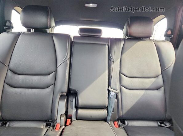 JM3TCBDY8P0632231 2023 MAZDA CX-9 Black Rear seats view