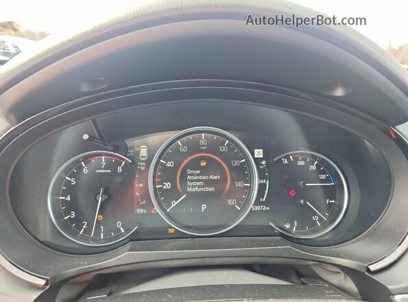 JM3TCBDY8P0632231 2023 MAZDA CX-9 Black Instrument cluster view