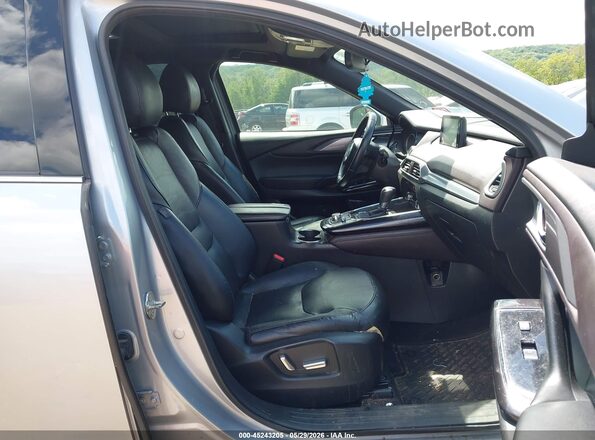 JM3TCBDY9G0124348 2016 MAZDA CX-9 Серебряный Вид салона спереди