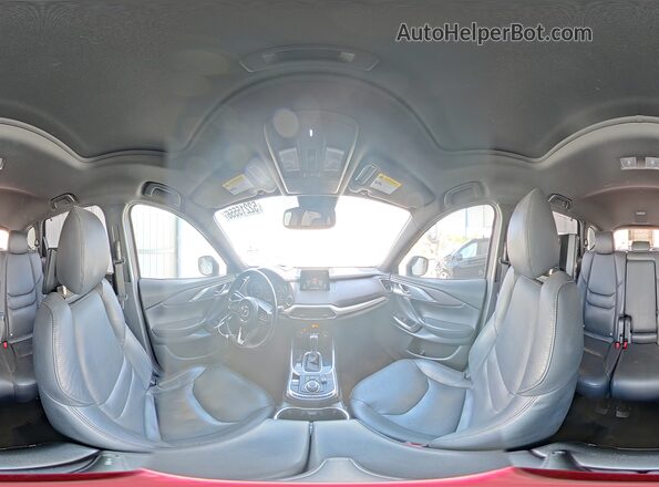 JM3TCBDY9J0206233 2018 MAZDA CX-9 Белый Панорамный вид салона 360°