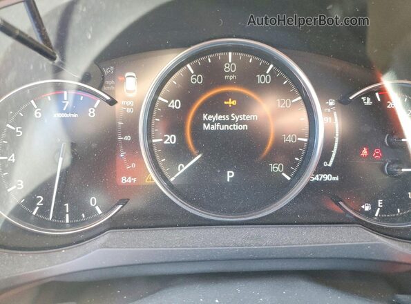JM3TCBDYXK0326754 2019 MAZDA CX-9 Красный Вид щитка приборов