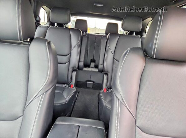 JM3TCBDYXL0409196 2020 MAZDA CX-9 White Widok tylnych siedzeń