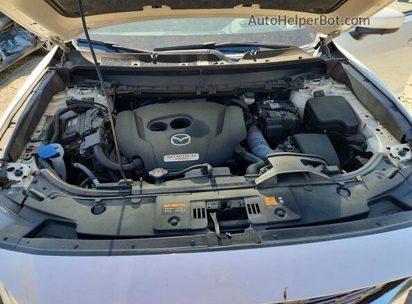 JM3TCBEY1M0525306 2021 MAZDA CX-9 White ძრავის განყოფილების ხედი