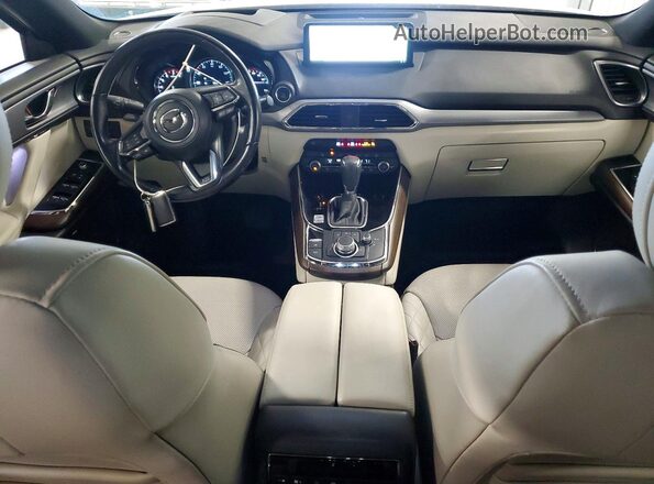 JM3TCBEY1P0634840 2023 MAZDA CX-9 White Widok deski rozdzielczej