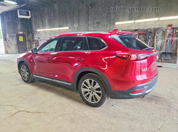 JM3TCBEY1P0645191 2023 MAZDA CX-9 Red Հետևի ձախ