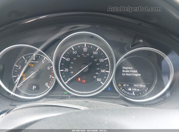JM3TCBEY2G0112640 2016 MAZDA CX-9 Black Widok tylnych siedzeń