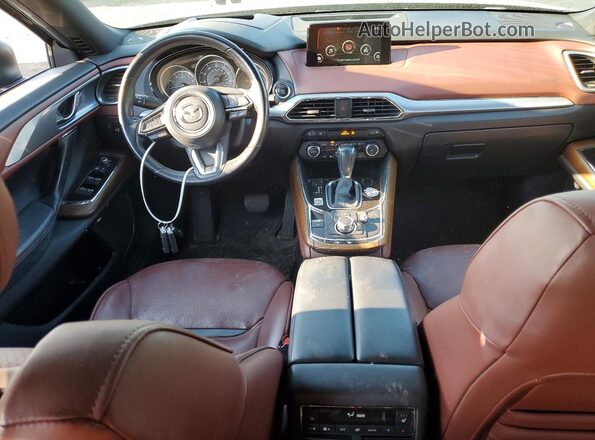 JM3TCBEY3J0210793 2018 MAZDA CX-9 Black Vista del salpicadero