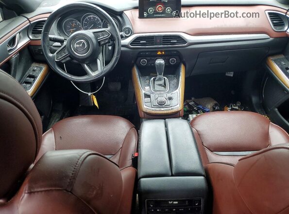 JM3TCBEY5J0211024 2018 MAZDA CX-9 White Widok deski rozdzielczej