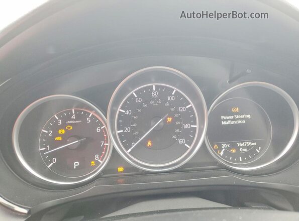 JM3TCBEY5J0224663 2018 MAZDA CX-9 Белый Вид щитка приборов