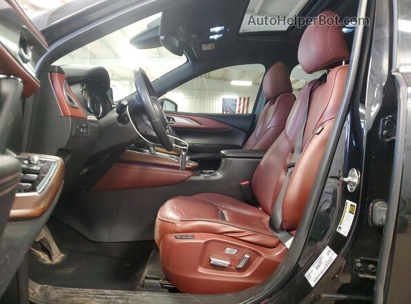 JM3TCBEY5J0232102 2018 MAZDA CX-9 Черный Вид салона спереди