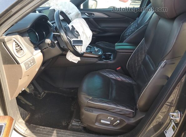 JM3TCBEY8M0537226 2021 MAZDA CX-9 Серый Вид салона спереди