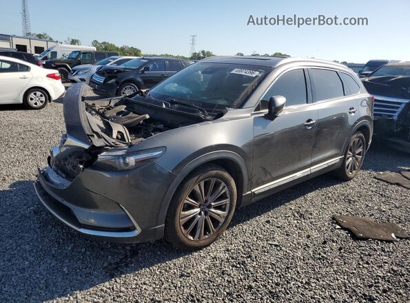 JM3TCBEY8M0537226 2021 MAZDA CX-9 Серый Передняя левая четверть
