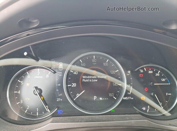 JM3TCBEY9P0636206 2023 MAZDA CX-9 Black Սարքավորումների վահանակի տեսք