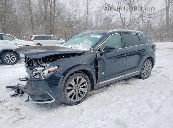 JM3TCBEY9P0636206 2023 MAZDA CX-9 Black Առջևի ձախ երեք քառորդ տեսարան