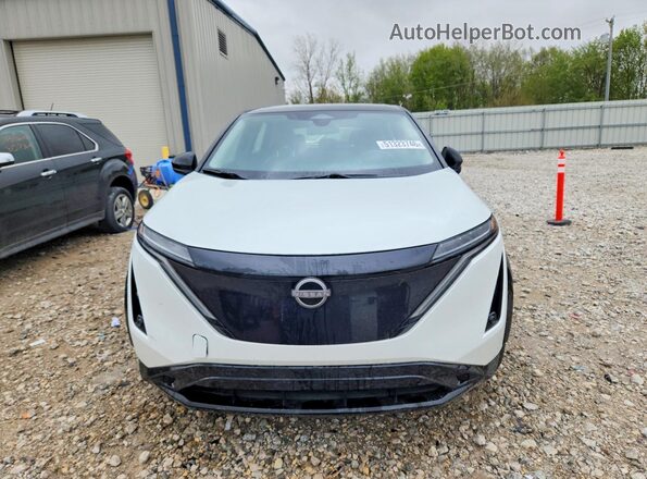 JN1AF0BA0PM401708 2023 NISSAN ARIYA White Widok z przodu