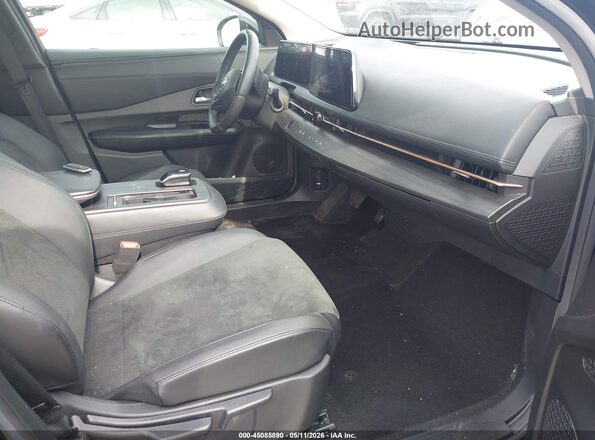 JN1AF0BA5PM407083 2023 NISSAN ARIYA Black Widok wnętrza z przodu