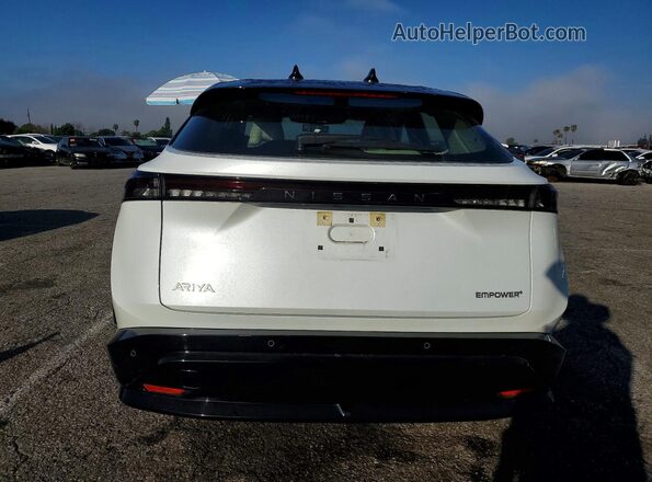 JN1BF0BA3RM430031 2024 NISSAN ARIYA White Vista trasera