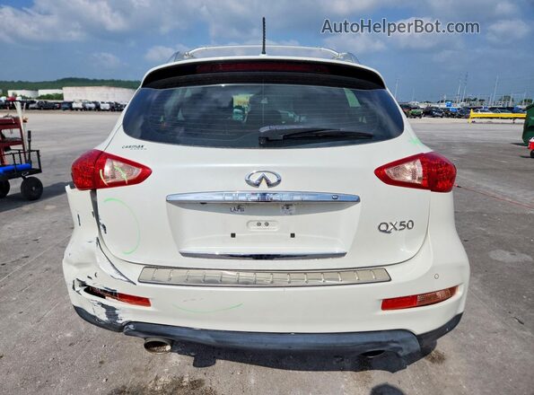 JN1BJ0RP9HM386530 2017 INFINITI QX50 Белый Вид сзади