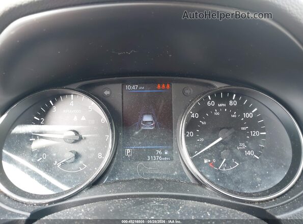 JN1BJ1AW2MW673389 2021 NISSAN ROGUE Черный Вид задних сидений