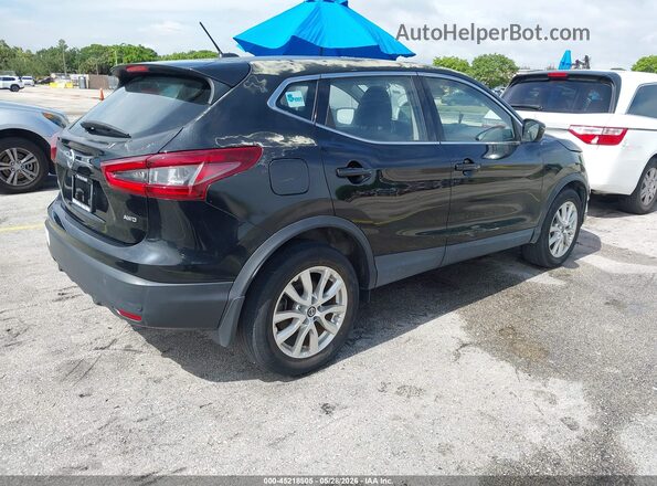 JN1BJ1AW2MW673389 2021 NISSAN ROGUE Черный Задняя правая четверть
