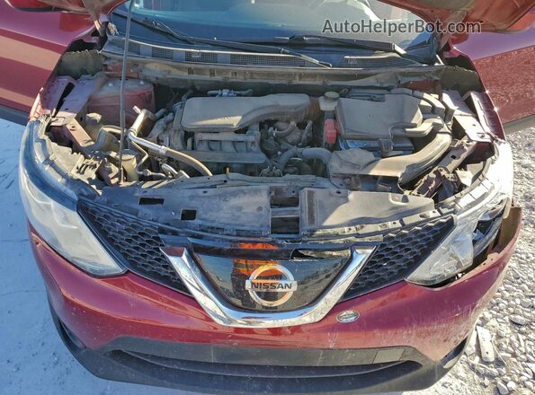 JN1BJ1CPXKW230751 2019 NISSAN ROGUE Red Սալոնի հետևի տեսք