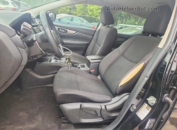 JN1BJ1CPXKW234895 2019 NISSAN ROGUE Black Սալոնի դիմացի տեսք