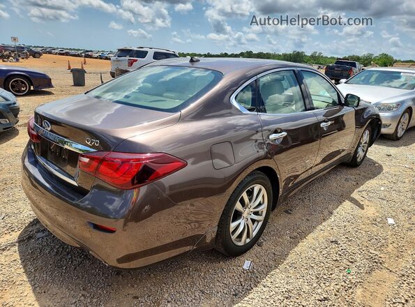 JN1BY1AR2KM585019 2019 INFINITI Q70 Brown Tył prawy