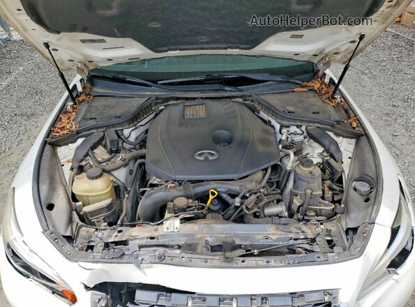 JN1CV7AP2HM641371 2017 INFINITI Q50 Белый Вид задней части салона