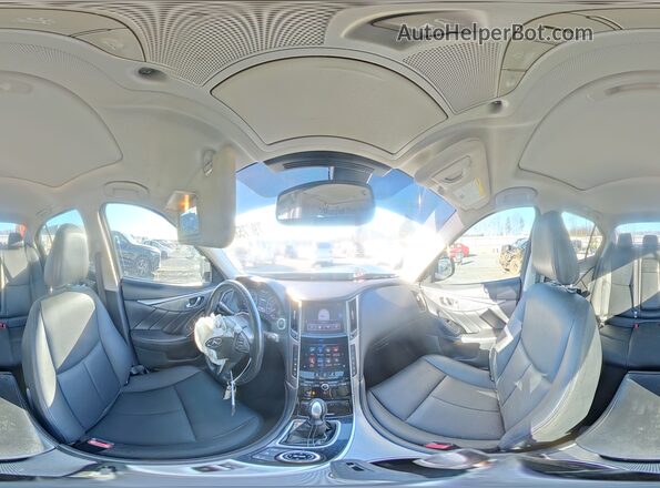 JN1CV7AP2HM642505 2017 INFINITI Q50 Серый Вид наклейки с VIN-кодом