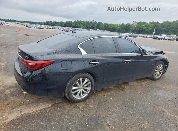 JN1CV7AP6JM241268 2018 INFINITI Q50 Черный Задняя правая четверть