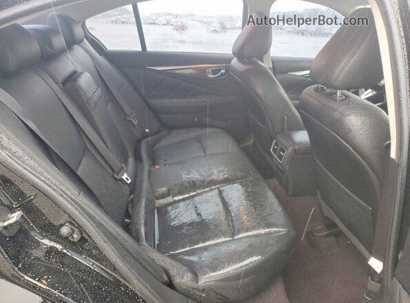 JN1CV7AP6JM241268 2018 INFINITI Q50 Черный Вид задних сидений