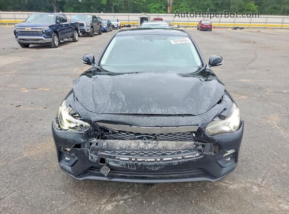 JN1CV7AP6JM241268 2018 INFINITI Q50 Черный Вид спереди