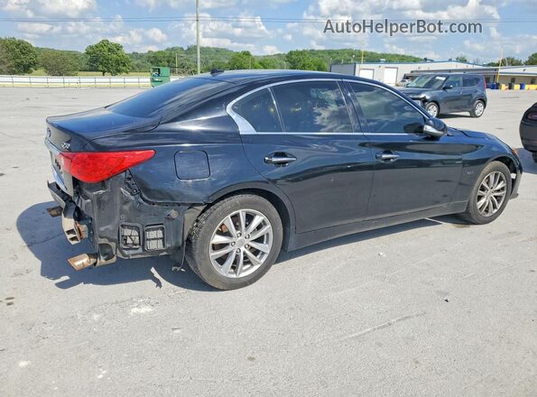 JN1CV7AP9HM642100 2017 INFINITI Q50 Black Tył prawy