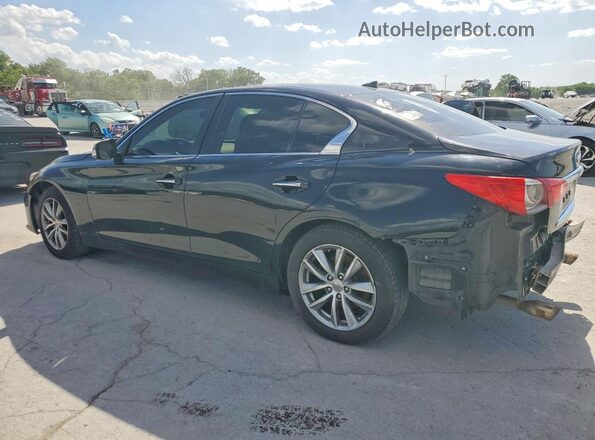 JN1CV7AP9HM642100 2017 INFINITI Q50 Black Tył lewy