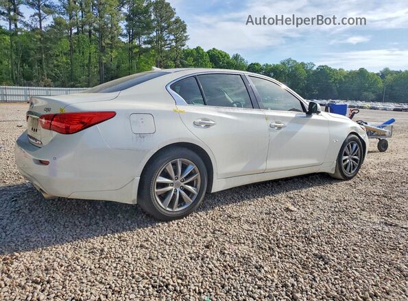 JN1CV7APXHM640341 2017 INFINITI Q50 White Tył prawy
