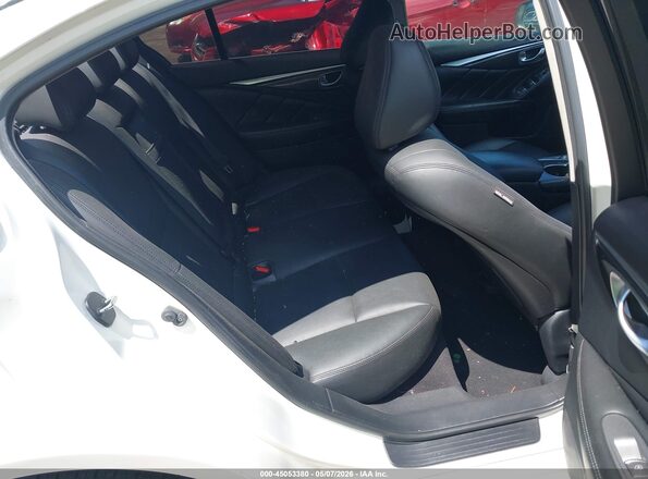 JN1CV7AR4JM280233 2018 INFINITI Q50 White VIN sticker view