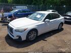2018 Infiniti Q50 2.0t Pure White vin: JN1CV7AR4JM280233
